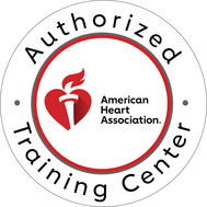 American Heart Association Authorized Training Center seal